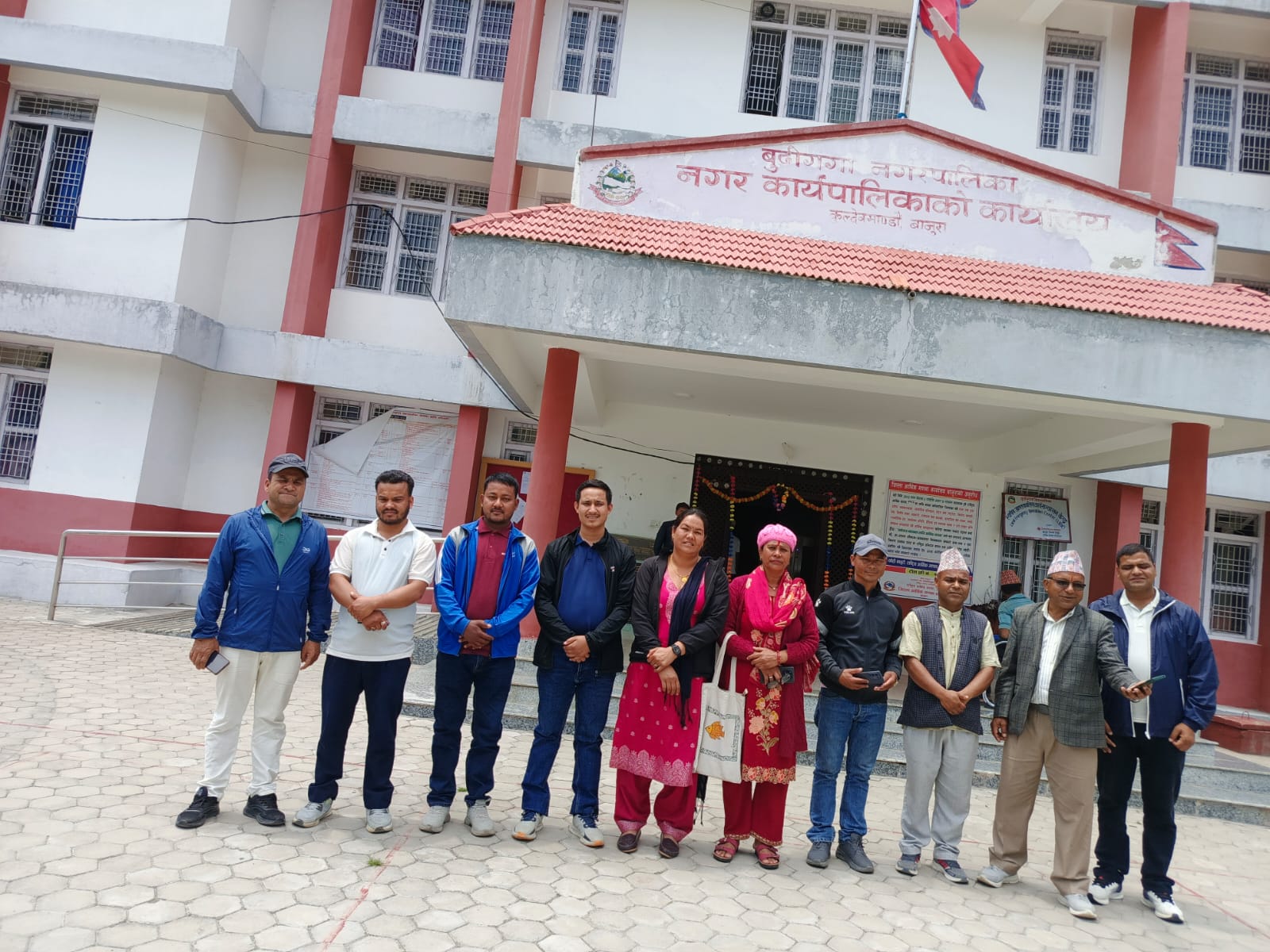 बुढीगंगा नगरपालिका अनुगमनका फोटोहरु